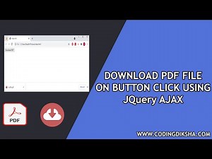 Download PDF on Button Click from Server using JavaScript