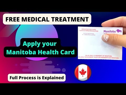 How to apply Manitoba Health Card || NO Cost || Winnipeg