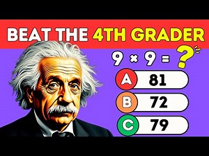 EPIC 4th Grade Math Quiz | Are You Smarter Than a 4th Grader? (Multiplication & Division)