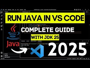 How to Install & Run Java in Visual Studio Code [2025] Complete Guide | Java Extensions in VS Code