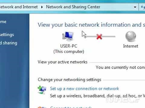 How to enable your network connection in Windows 7