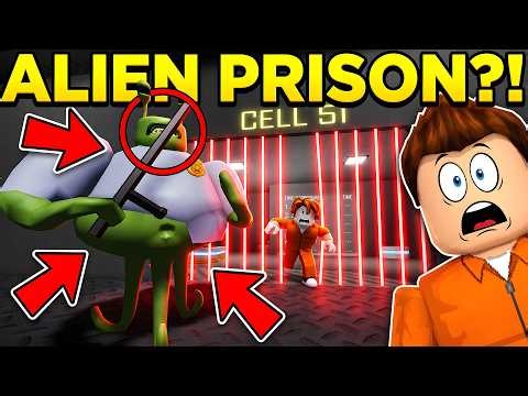 CAN WE ESCAPE THE ALIEN PRISON? | Barry's Prison Run | Roblox