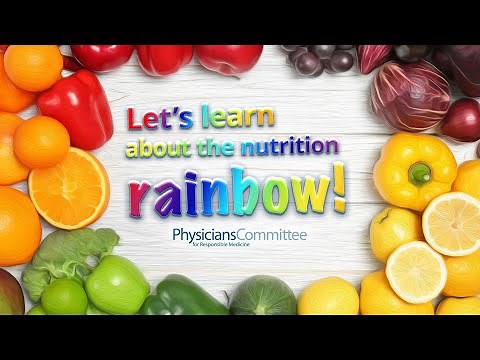 Eat the Rainbow! | Nutrition Lesson for Kids