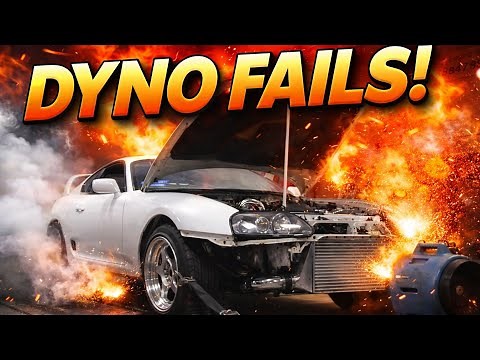 BIG Dyno Fails Engine Explosion Compilation