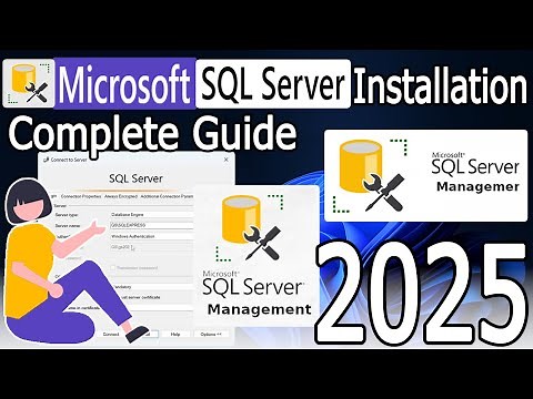 How to Install Microsoft SQL Server on Windows 10/11 [2025 Update] SQL Server Management Studio SSMS