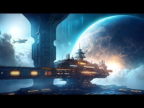✨ Space Ambient Music • Deep Relaxation Space Journey [ 4K UHD ]