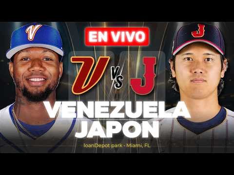 ¡HISTÓRICO TRIUNFO SOBRE EL CAMPEÓN!🔥 Venezuela 8-5 Japón [🔴EN VIVO] | WBC | 🎙️NARRACIÓN