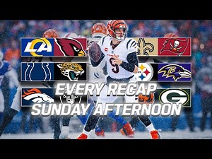 Every Recap from Sunday Afternoon | 2025 NFL Season Week 14