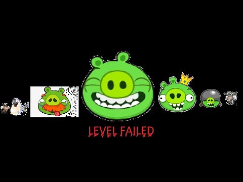 Angry Birds Level failed (all Fail sounds)