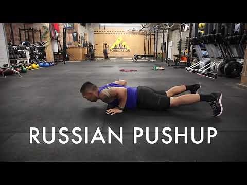 RUSSIAN PUSHUP
