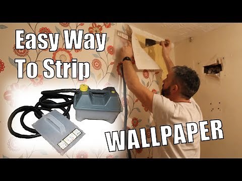 How to strip wallpaper with a Wallpaper Stripper - How to use a Wallpaper Steamer