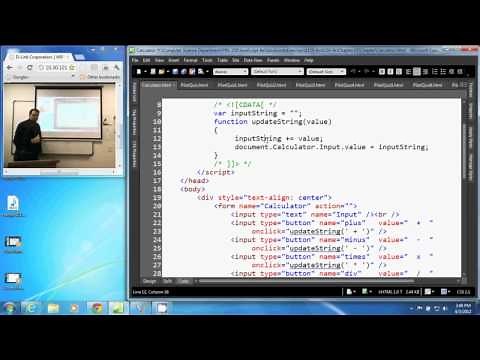 JavaScript Function Call From HTML Tag