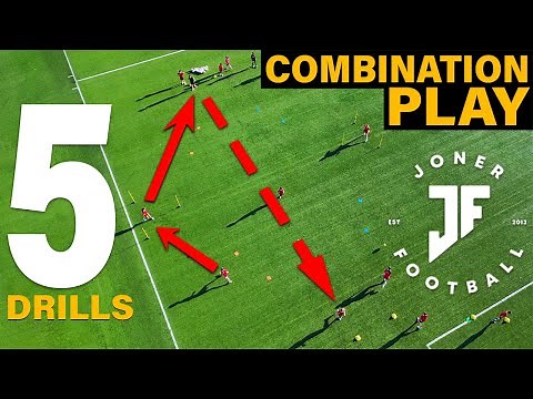 5 TEAM TRAINING PASSING DRILLS ⚽️ | JONER FOOTBALL