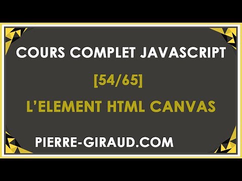 COMPLETE JAVASCRIPT COURSE [54/65] - Introduction to the canvas element