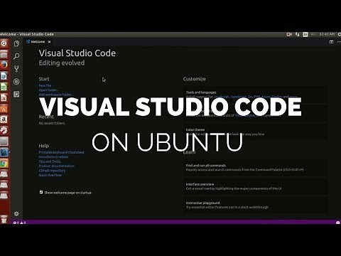 How to install Visual Studio Code in Ubuntu 16.04 | 18.04 | 20.04