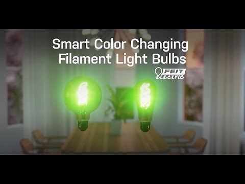Feit Electric Smart Color Changing Filament Bulbs