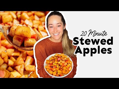 Easy Stewed Apples Recipe (Ready in 20 Minutes!)
