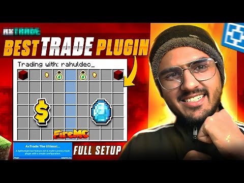 Best Trade System Plugin for Aternos! 🔥 Full Setup Like FireMC | AxTrade Plugin | Kanhaiya Swagger