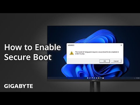 How to Enable Secure Boot | GIGABYTE Support