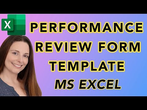 Performance Review Form Template In Excel