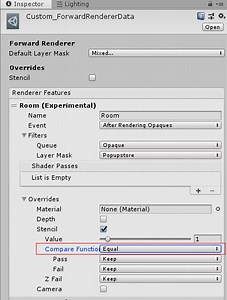 Access Renderer Feature settings at runtime