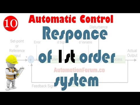 10 Responce of 1st order system