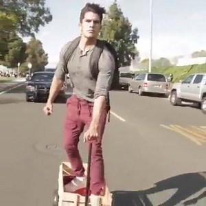 Rolling up to work when the trains aren't running... | The Brightside