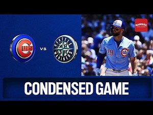 Chicago Cubs vs. Seattle Mariners MLB game highlights (June 20, 2025) | Marquee Sports Network