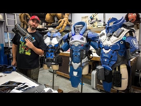 Making Sci-Fi Armor for a Video Game Trailer