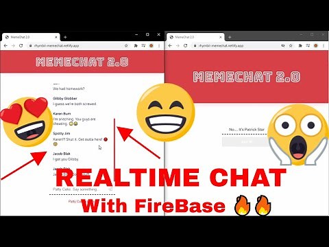 How to MAKE and PUBLISH a Chat website with Firebase using HTML & JavaScript