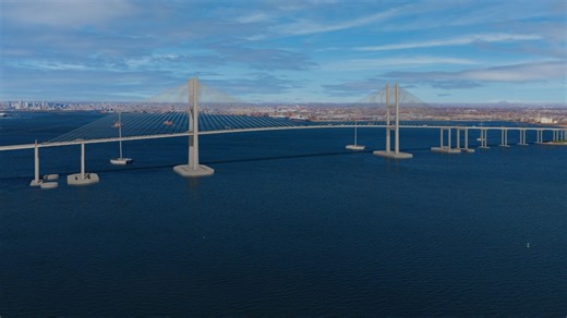 Two-mile Baltimore bridge unveiled, designed for 100-year lifespan