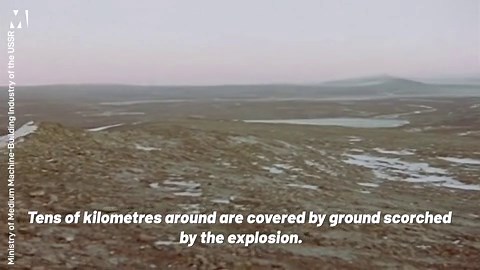 Russia release previously unseen 1961 footage of largest ever nuclear explosion