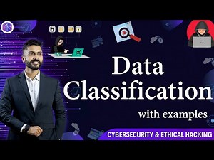 Data 📊 Classification in Cybersecurity🕵️‍♂️🕵️‍♀️ with examples | Cybersecurity Certification
