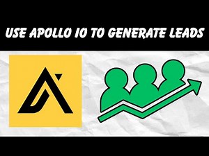 How to Use Apollo .io to Generate Leads (2025 Guide)
