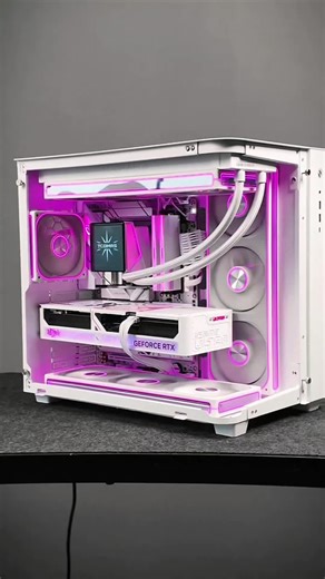 All-White Gaming PC Build with AMD Ryzen 7 9800x3D