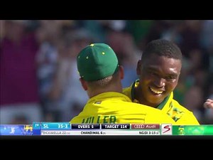 South Africa vs Sri Lanka - 2nd T20 - SL Innings Highlights