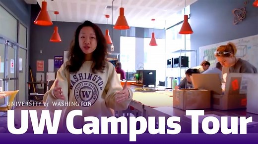 UW campus tour guide Jackie shows off west campus residence hall attractions, including spaces in and around Maple, Alder and Lander Hall! A music studio, gym, photo lab... there's enough here to keep you entertained through your Husky experience! | University of Washington