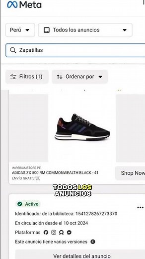 Free website to spy on your competitors' ads