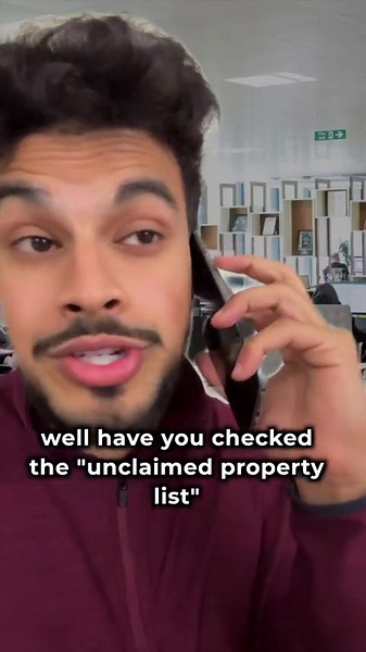 Claim your lost money! State unclaimed property trick