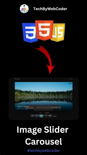 Day 18: How To Build a Image Slider Carousel Using HTML, CSS & JavaScript (For Beginner)