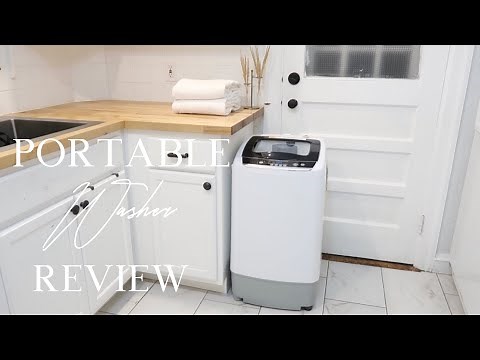 Review On The Black & Decker Portable Washer |minimalist apartment 2021