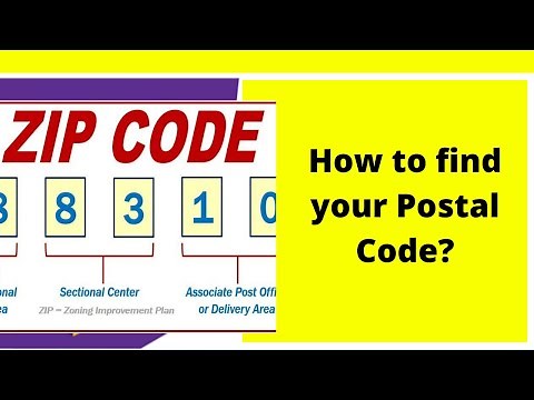 How to find your postal code?