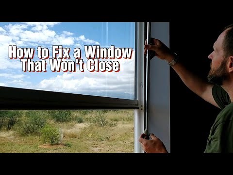 How to Fix a Single Hung Sliding Window | Removing the Channel Balance For Repair or Replacement