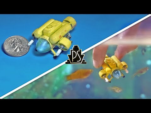 Worlds smallest micro RC Submarine!