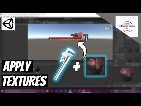 How to Apply textures to Model in Unity | How to Apply textures to Game Object in Unity