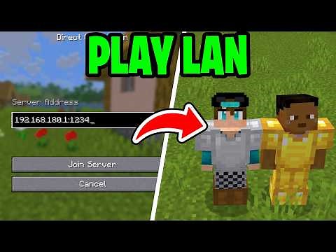How To Play LAN In Minecraft Java! (Multiplayer With Friends)