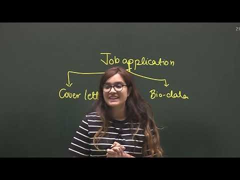 Job Application & Bio Data | Cbse Class 12th | Term 2 | English