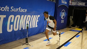 Combine: Keon Johnson max vertical record 48 inches in 2021