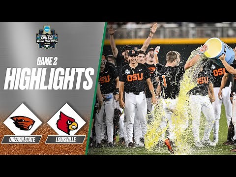 Oregon State vs. Louisville: 2025 Men's College World Series | Extended highlights