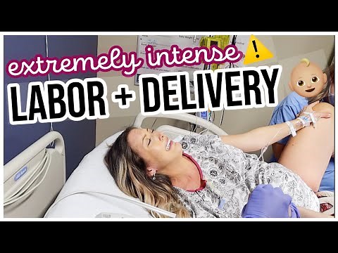 OFFICIAL BIRTH VLOG- RAW + REAL LABOR + DELIVERY OF BABY! NATURAL BIRTH ‪@BriannaK‬